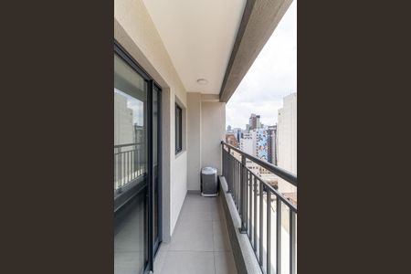 Studio para alugar com 25m², 1 quarto e sem vagaVaranda