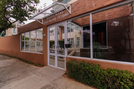 Apartamento para alugar com 40m², 1 quarto e 1 vaga Apartamento para alugar com 40m², 1 quarto e 1 vagaFachada