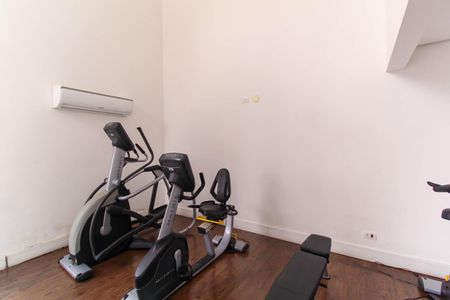 Apartamento para alugar com 40m², 1 quarto e 1 vaga Apartamento para alugar com 40m², 1 quarto e 1 vagaÁrea comum - Academia