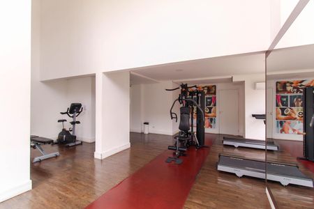 Apartamento para alugar com 40m², 1 quarto e 1 vaga Apartamento para alugar com 40m², 1 quarto e 1 vagaÁrea comum - Academia