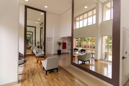 Apartamento para alugar com 40m², 1 quarto e 1 vaga Apartamento para alugar com 40m², 1 quarto e 1 vagaHall