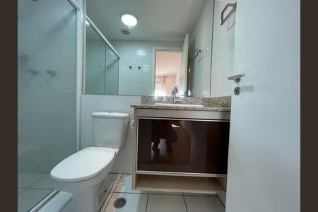 Apartamento para alugar com 62m², 2 quartos e 1 vaga Apartamento para alugar com 62m², 2 quartos e 1 vagaBanheiro da Suíte