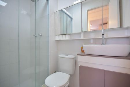 Apartamento para alugar com 40m², 2 quartos e 1 vaga Apartamento para alugar com 40m², 2 quartos e 1 vagaBanheiro