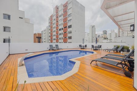 Apartamento para alugar com 45m², 1 quarto e 1 vagaPiscina