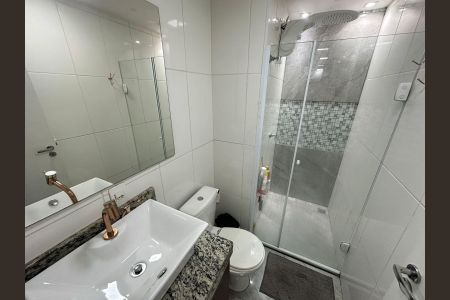 Apartamento para alugar com 38m², 2 quartos e 1 vaga Apartamento para alugar com 38m², 2 quartos e 1 vagaBanheiro