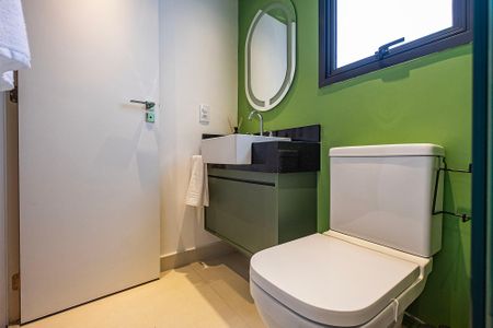 Studio para alugar com 26m², 1 quarto e sem vagaBanheiro