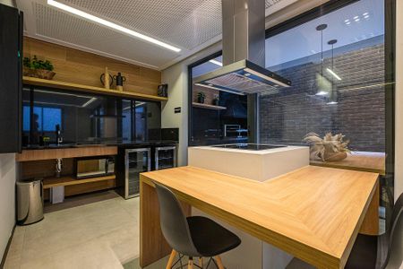 Studio para alugar com 26m², 1 quarto e sem vagaSalão de Festas