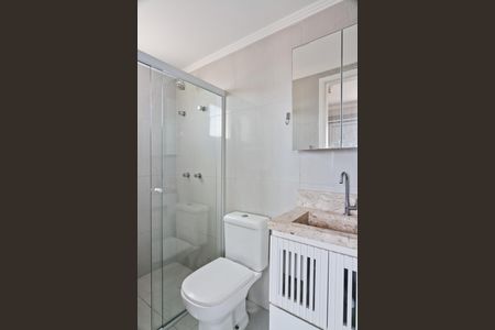 Apartamento para alugar com 53m², 2 quartos e 1 vaga Apartamento para alugar com 53m², 2 quartos e 1 vagaBanheiro da Suíte