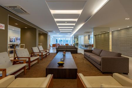 Apartamento para alugar com 45m², 1 quarto e 1 vaga Apartamento para alugar com 45m², 1 quarto e 1 vagaÁrea comum - Salão de festas