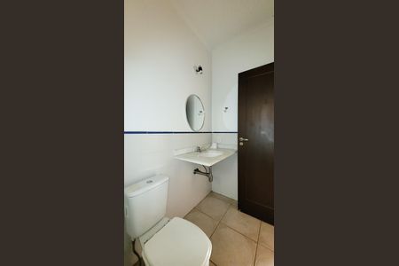 Casa de condomínio para alugar com 350m², 7 quartos e 4 vagasBanheiro da Área gourmet