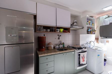 Apartamento à venda com 57m², 2 quartos e 1 vagaCozinha e área de serviço