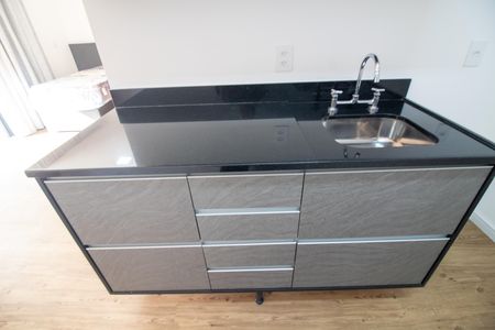 Studio para alugar com 36m², 1 quarto e 1 vaga Studio para alugar com 36m², 1 quarto e 1 vagaCozinha