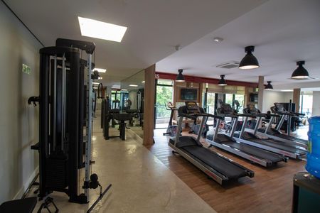 Studio para alugar com 36m², 1 quarto e 1 vaga Studio para alugar com 36m², 1 quarto e 1 vagaÁrea comum - Academia
