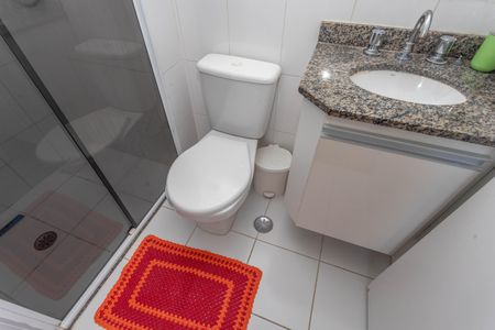 Apartamento à venda com 63m², 3 quartos e 1 vagaBanheiro da suíte 