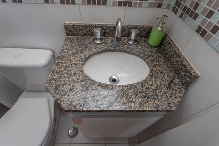 Apartamento à venda com 63m², 3 quartos e 1 vagaBanheiro da suíte 