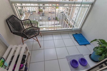 Apartamento à venda com 63m², 3 quartos e 1 vagaVaranda da sala 