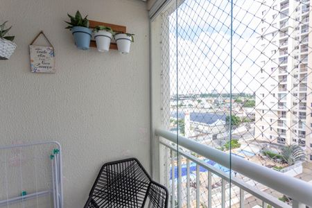 Apartamento à venda com 63m², 3 quartos e 1 vagaVaranda da sala 