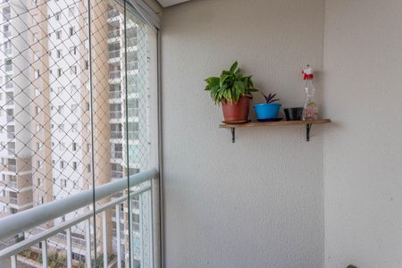 Apartamento à venda com 63m², 3 quartos e 1 vagaVaranda da sala 