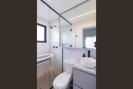 Apartamento à venda com 78m², 2 quartos e 2 vagasBanheiro da suíte 1