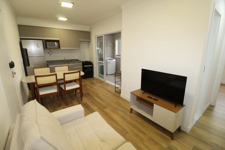 Sala de apartamento para alugar com 2 quartos, 60m² em Vila Industrial, São José dos Campos