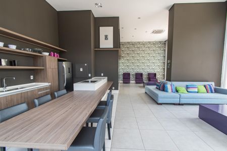 Apartamento para alugar com 49m², 1 quarto e 1 vagaSalão de festas