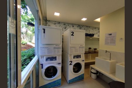 Apartamento para alugar com 84m², 1 quarto e 2 vagas Apartamento para alugar com 84m², 1 quarto e 2 vagasÁrea Comum Lavanderia
