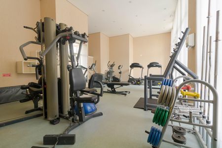 Apartamento para alugar com 135m², 3 quartos e 2 vagas Apartamento para alugar com 135m², 3 quartos e 2 vagasÁrea comum - Academia
