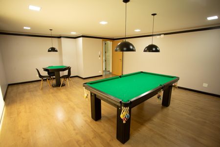 Apartamento à venda com 76m², 2 quartos e 2 vagasÁREA COMUM- SALA DE JOGOS