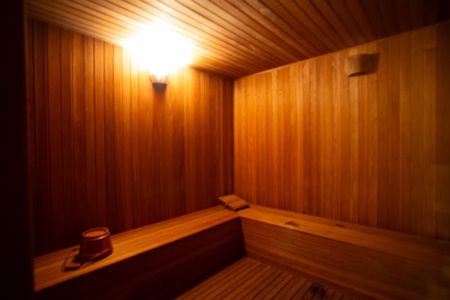 Apartamento à venda com 76m², 2 quartos e 2 vagasÁREA COMUM- SAUNA