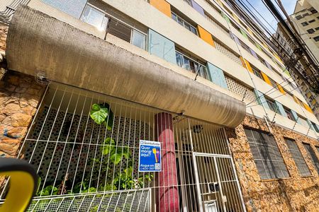 Apartamento para alugar com 65m², 1 quarto e sem vagaFachada + Plaquinha