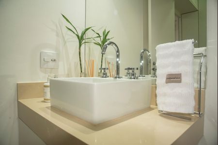 Apartamento à venda com 97m², 3 quartos e 2 vagasBanheiro da Suíte