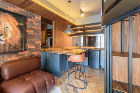 Studio à venda com 30m², 1 quarto e sem vagaSala