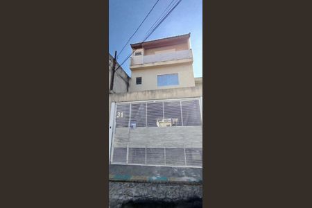 Casa para alugar com 50m², 1 quarto e sem vagaFachada + Placa
