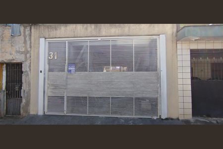 Casa para alugar com 50m², 1 quarto e sem vagaFachada + Placa