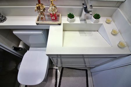 Apartamento à venda com 52m², 2 quartos e 1 vagaBanheiro Social