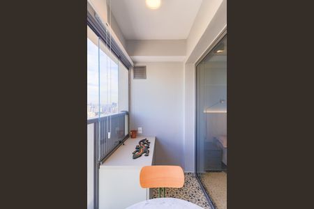 Studio para alugar com 25m², 1 quarto e sem vagaVaranda