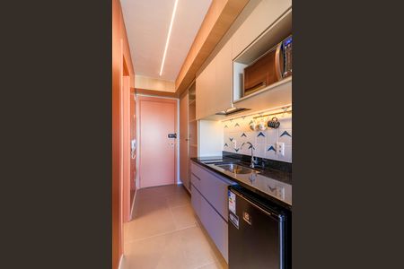 Studio para alugar com 25m², 1 quarto e sem vagaCozinha
