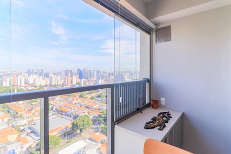 Studio para alugar com 25m², 1 quarto e sem vagaVaranda 