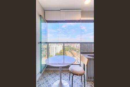 Studio para alugar com 25m², 1 quarto e sem vagaVaranda