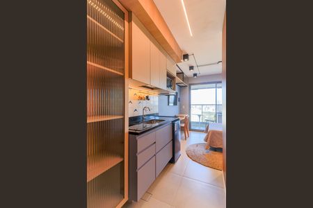 Studio para alugar com 25m², 1 quarto e sem vagaCozinha