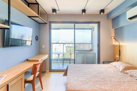 Studio para alugar com 25m², 1 quarto e sem vagaSala/Quarto