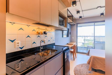 Studio para alugar com 25m², 1 quarto e sem vagaCozinha