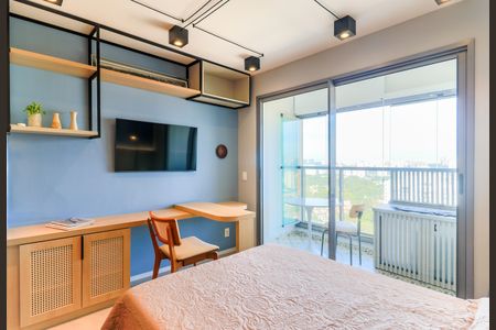 Studio para alugar com 25m², 1 quarto e sem vagaSala/Quarto
