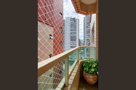 Apartamento para alugar com 90m², 3 quartos e 1 vagaSacada do quarto 