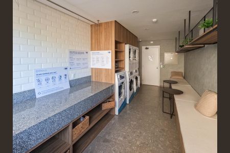 Studio à venda com 27m², 1 quarto e sem vagaLavanderia