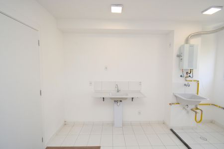 Apartamento à venda com 36m², 2 quartos e 1 vagaCozinha e Área de Serviço