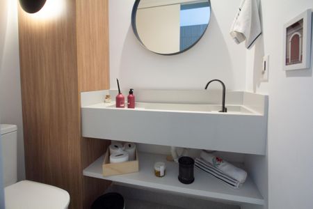 Apartamento à venda com 77m², 1 quarto e 1 vagalavabo