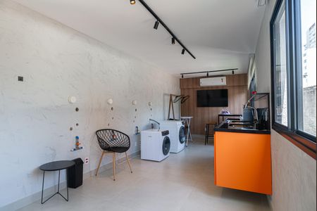 Studio para alugar com 29m², 1 quarto e sem vagaÁrea comum - Lavanderia