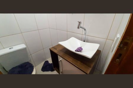 Casa à venda com 130m², 3 quartos e 2 vagasLavabo da Sala