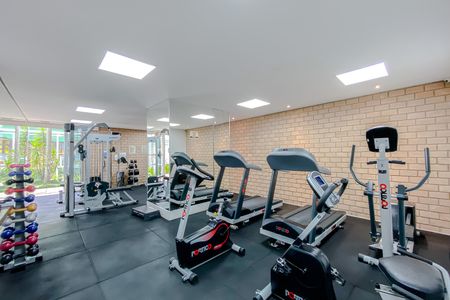 Apartamento à venda com 52m², 1 quarto e 1 vaga Apartamento à venda com 52m², 1 quarto e 1 vagaÁrea comum - Academia